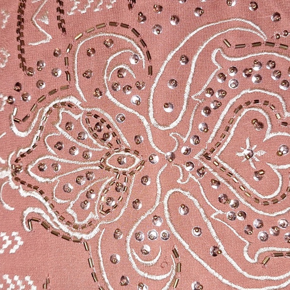 Boho Embellished Beaded Tank Top - Picture 4 of 7